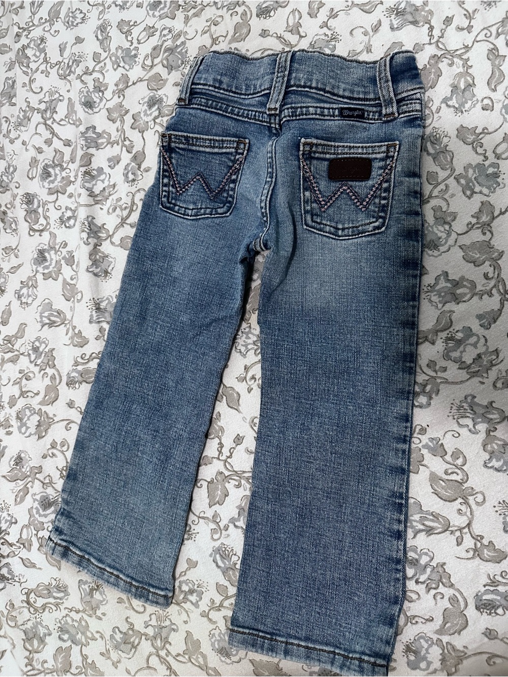Wrangler Girls Medium Blue Denim Jeans